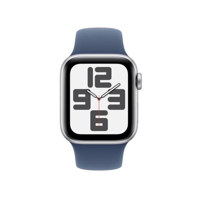 Apple - Watch SE OLED 40 mm Digital 324 x 394 Pixeles Pantalla táctil Plata Wifi GPS (satélite)
