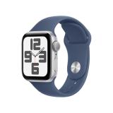 Apple - Watch SE OLED 40 mm Digital 324 x 394 Pixeles Pantalla táctil Plata Wifi GPS (satélite)