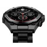Ksix - Smartwatch Titanium, Pantalla AMOLED 1,43", 2 correas, Aut. 5 días, Modos deporte y salud, Llamadas, Asistentes voz, Negr