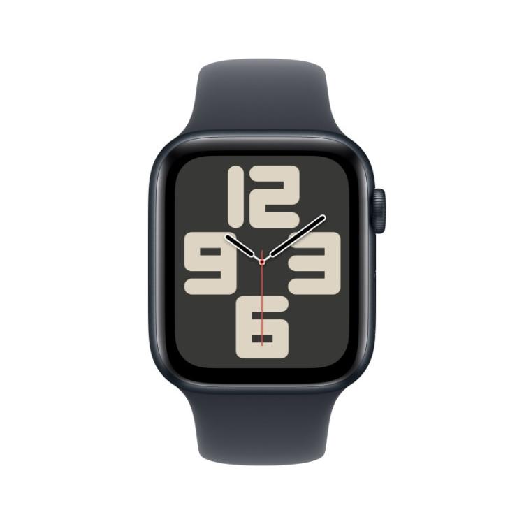 Apple - Watch SE OLED 44 mm Digital 368 x 448 Pixeles Pantalla táctil Negro Wifi GPS (satélite)