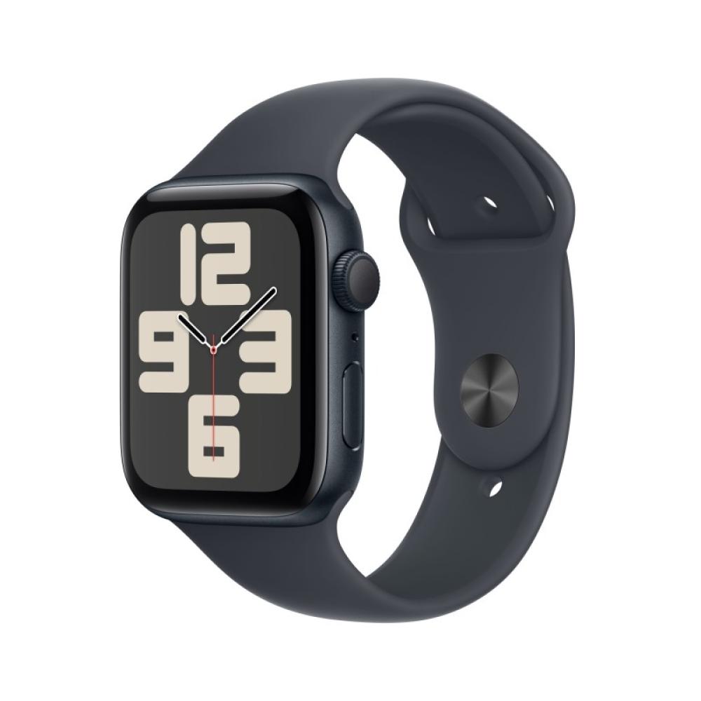Apple - Watch SE OLED 44 mm Digital 368 x 448 Pixeles Pantalla táctil Negro Wifi GPS (satélite)