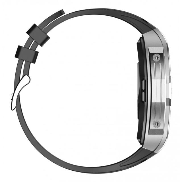 Ksix - Smartwatch Hero, Pantalla AMOLED 1,95", Aut. 7 días, Modos deporte y salud, Asistentes de voz, IP68, Negro