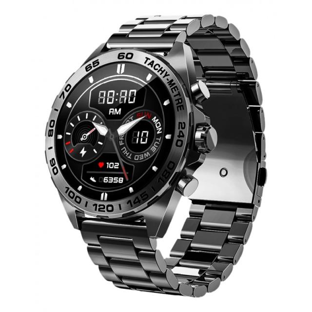 Beafon - 501 3,63 cm (1.43") AMOLED 46.3 mm Oscuro metalizado GPS (satélite)