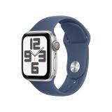Apple - Watch SE OLED 40 mm Digital 324 x 394 Pixeles Pantalla táctil 4G Plata Wifi GPS (satélite)