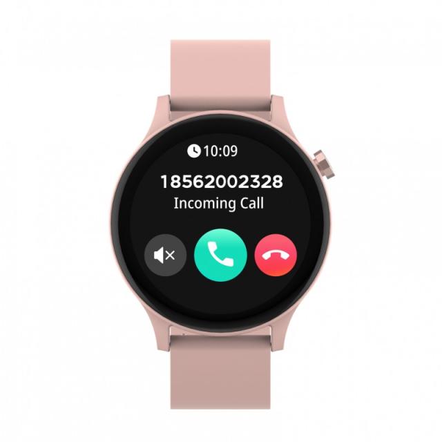 Denver - SWC-338RO Relojes inteligentes y deportivos 3,51 cm (1.38") TFT 44.6 mm Digital 240 x 240 Pixeles Pantalla táctil Rosa