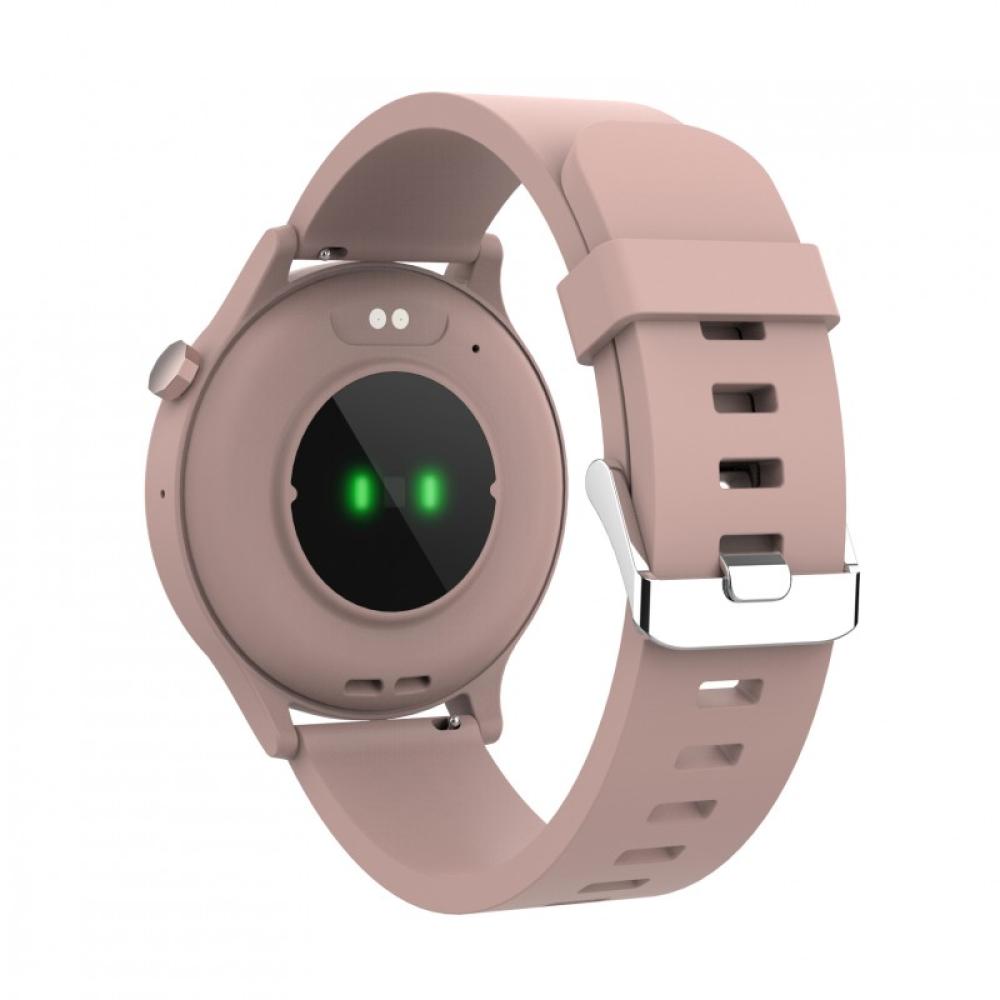 Denver - SWC-338RO Relojes inteligentes y deportivos 3,51 cm (1.38") TFT 44.6 mm Digital 240 x 240 Pixeles Pantalla táctil Rosa