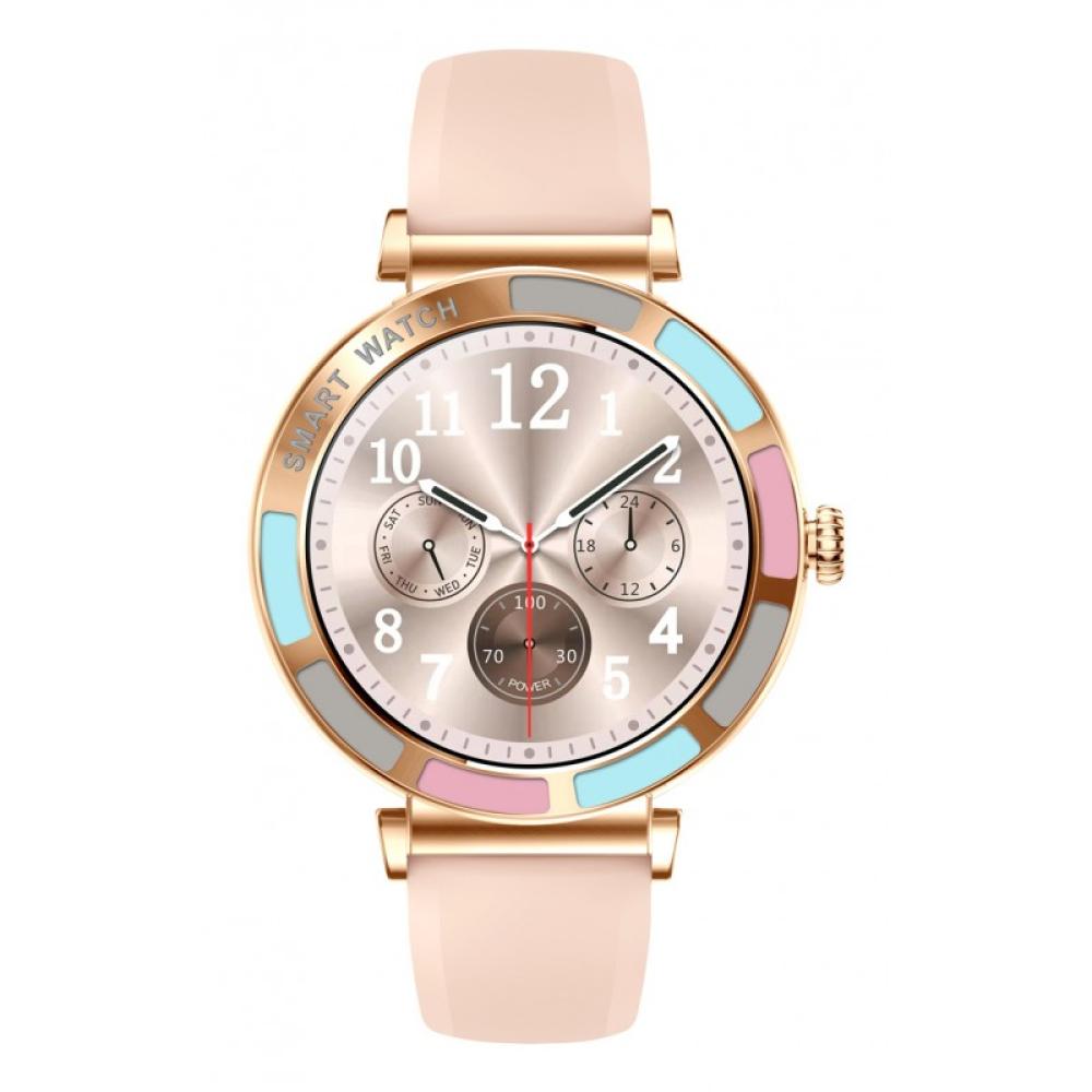 Trevi - T-FIT 245 L 3,23 cm (1.27") IPS 41 mm Digital Pantalla táctil Rosa