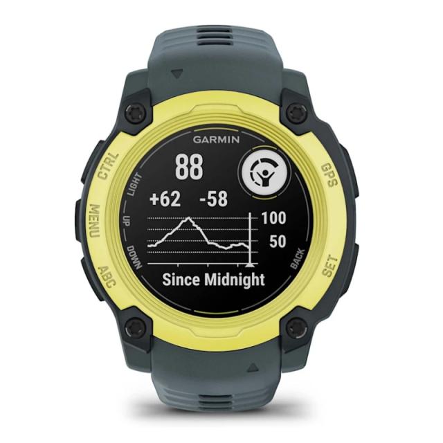 Garmin - Instinct E 2,18 cm (0.86") MIP 40 mm Digital 166 x 166 Pixeles Gris, Cal GPS (satélite)