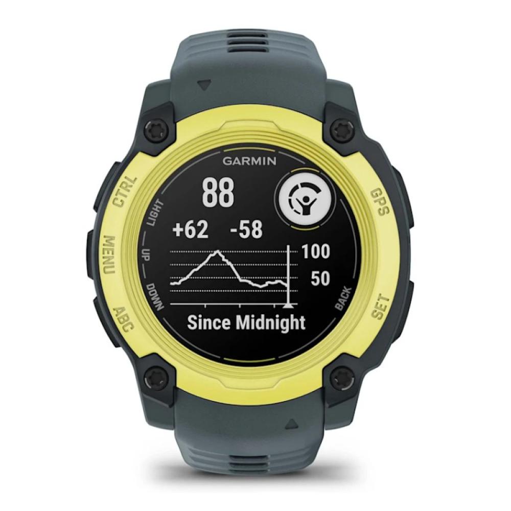 Garmin - Instinct E 2,18 cm (0.86") MIP 40 mm Digital 166 x 166 Pixeles Gris, Cal GPS (satélite)