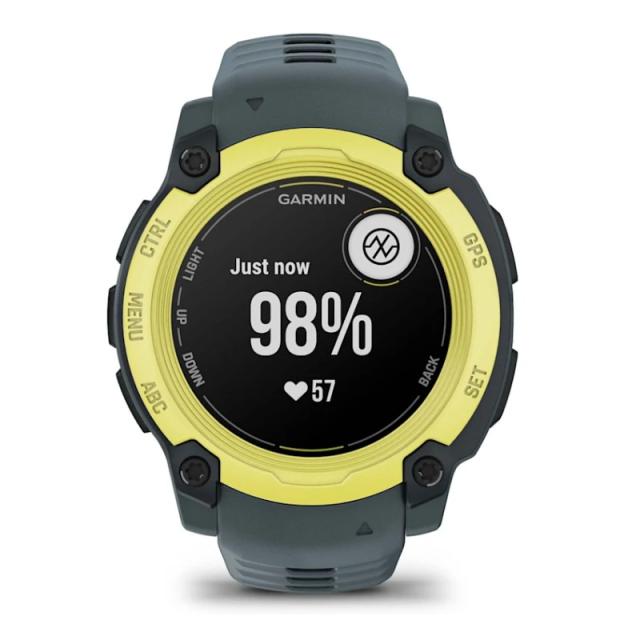 Garmin - Instinct E 2,18 cm (0.86") MIP 40 mm Digital 166 x 166 Pixeles Gris, Cal GPS (satélite)