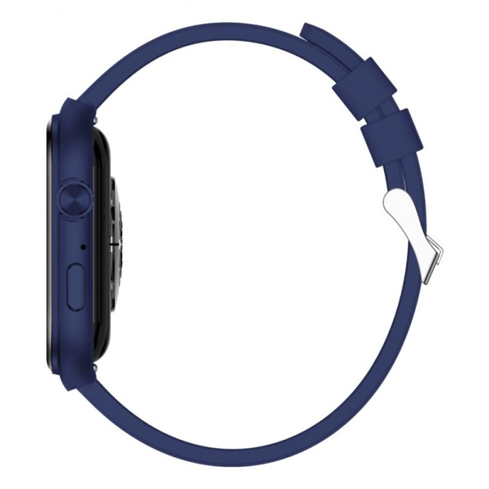 Ksix - Smartwatch Urban Move, Pantalla AMOLED 2.06", Autonomía 5 días, Modo deporte y salud, Manos libres, IP67, Azul