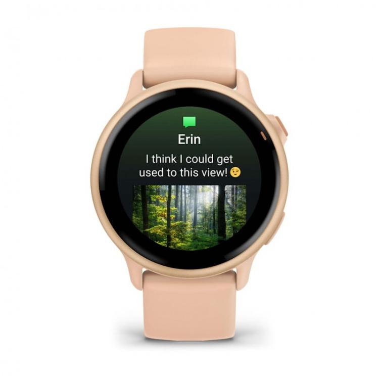 Garmin - vívoactive 6 3,05 cm (1.2") AMOLED 42 mm Digital 390 x 390 Pixeles Pantalla táctil Rosa Wifi GPS (satélite)