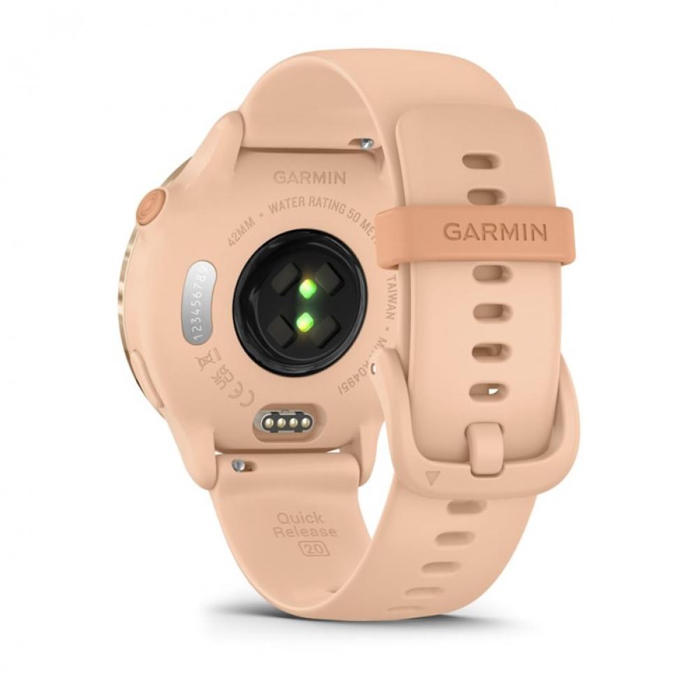 Garmin - vívoactive 6 3,05 cm (1.2") AMOLED 42 mm Digital 390 x 390 Pixeles Pantalla táctil Rosa Wifi GPS (satélite)