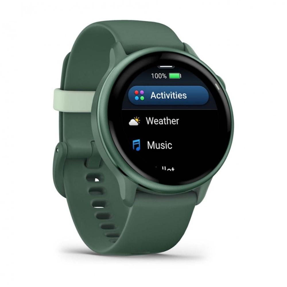 Garmin - vívoactive 6 3,05 cm (1.2") AMOLED 42 mm Digital 390 x 390 Pixeles Pantalla táctil Verde Wifi GPS (satélite)