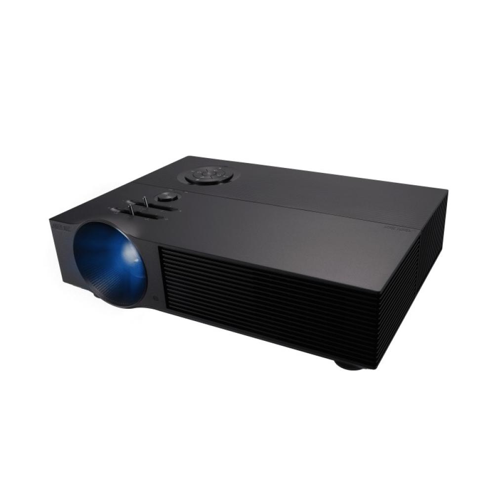 ASUS - H1 LED videoproyector Proyector de alcance estándar 3000 lúmenes ANSI 1080p (1920x1080) Negro