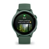 Garmin - vívoactive 6 3,05 cm (1.2") AMOLED 42 mm Digital 390 x 390 Pixeles Pantalla táctil Verde Wifi GPS (satélite)