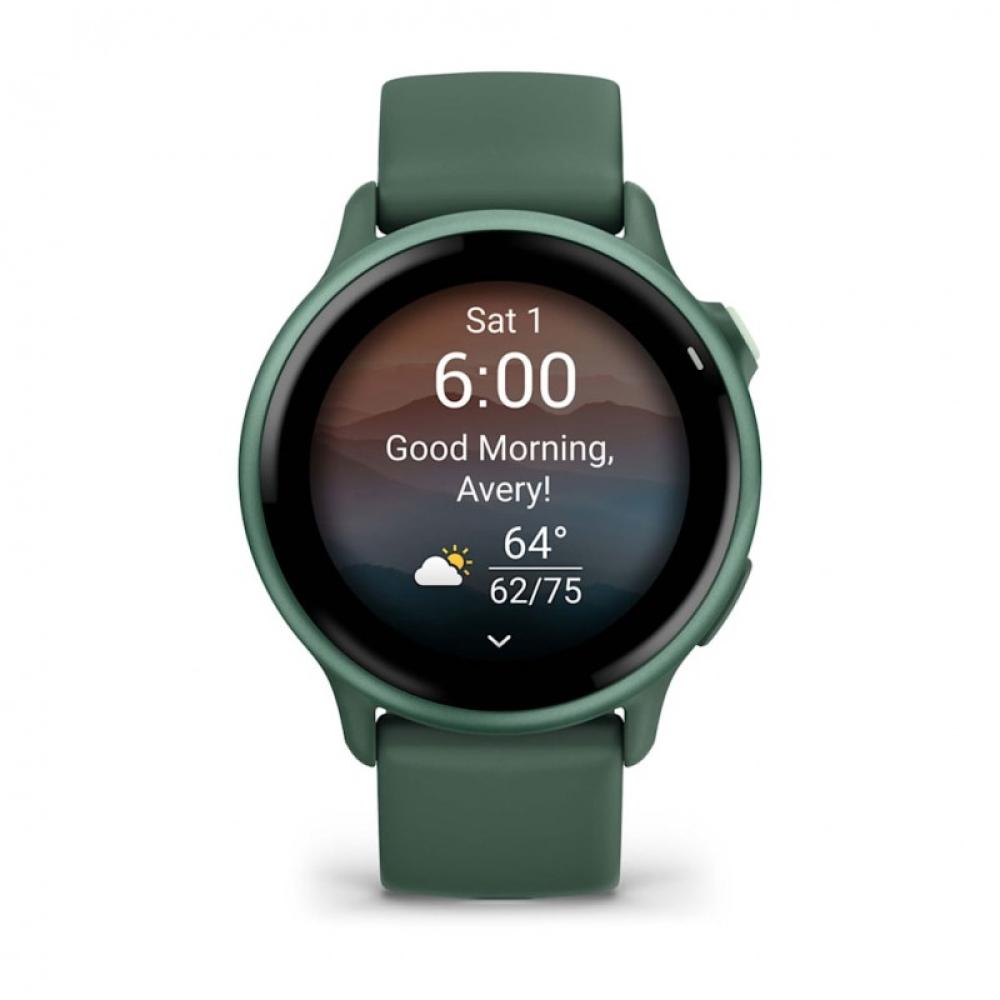 Garmin - vívoactive 6 3,05 cm (1.2") AMOLED 42 mm Digital 390 x 390 Pixeles Pantalla táctil Verde Wifi GPS (satélite)