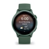 Garmin - vívoactive 6 3,05 cm (1.2") AMOLED 42 mm Digital 390 x 390 Pixeles Pantalla táctil Verde Wifi GPS (satélite)