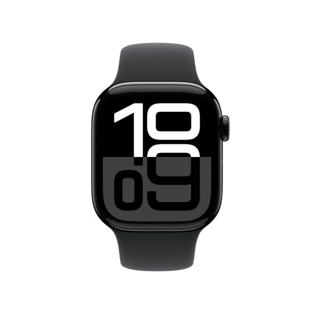 Apple - Watch Series 10 OLED 42 mm Digital 374 x 446 Pixeles Pantalla táctil Negro Wifi GPS (satélite)
