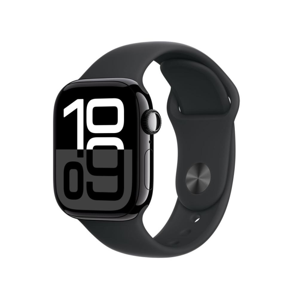Apple - Watch Series 10 OLED 42 mm Digital 374 x 446 Pixeles Pantalla táctil Negro Wifi GPS (satélite)