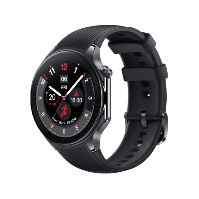 OnePlus - Watch 2 3,63 cm (1.43") AMOLED 47 mm Digital 466 x 466 Pixeles Pantalla táctil Negro Wifi GPS (satélite)
