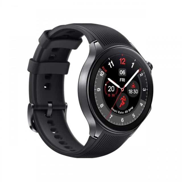 OnePlus - Watch 2 3,63 cm (1.43") AMOLED 47 mm Digital 466 x 466 Pixeles Pantalla táctil Negro Wifi GPS (satélite)