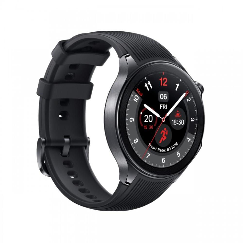 OnePlus - Watch 2 3,63 cm (1.43") AMOLED 47 mm Digital 466 x 466 Pixeles Pantalla táctil Negro Wifi GPS (satélite)