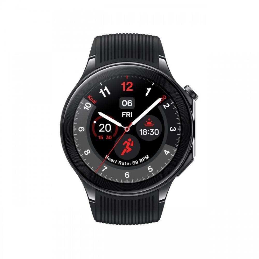 OnePlus - Watch 2 3,63 cm (1.43") AMOLED 47 mm Digital 466 x 466 Pixeles Pantalla táctil Negro Wifi GPS (satélite)