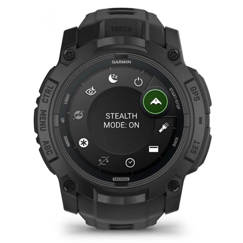 Garmin - Instinct 3 Tactical Edition 3,3 cm (1.3") AMOLED 50 mm Digital 416 x 416 Pixeles Negro GPS (satélite)
