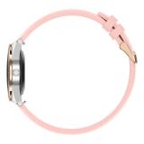 Ksix - Smartwatch Lya, Pantalla AMOLED 1.19", Autonomía 5 días, Correa metal y silicona, Modos deporte y salud, Llamadas, Plata