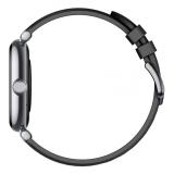 Ksix - Smartwatch Iria, Pantalla AMOLED 1.7", Autonomía 4 días, Correa metal y silicona, Modos deporte y salud, Llamadas, Negro