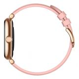 Ksix - Smartwatch Iria, Pantalla AMOLED 1.7", Autonomía 4 días, Correa metal y silicona, Modos deporte y salud, Llamadas, Rosa