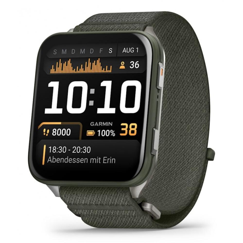 Garmin - Venu X1 5,08 cm (2") AMOLED Digital 448 x 486 Pixeles Pantalla táctil Gris Wifi GPS (satélite)