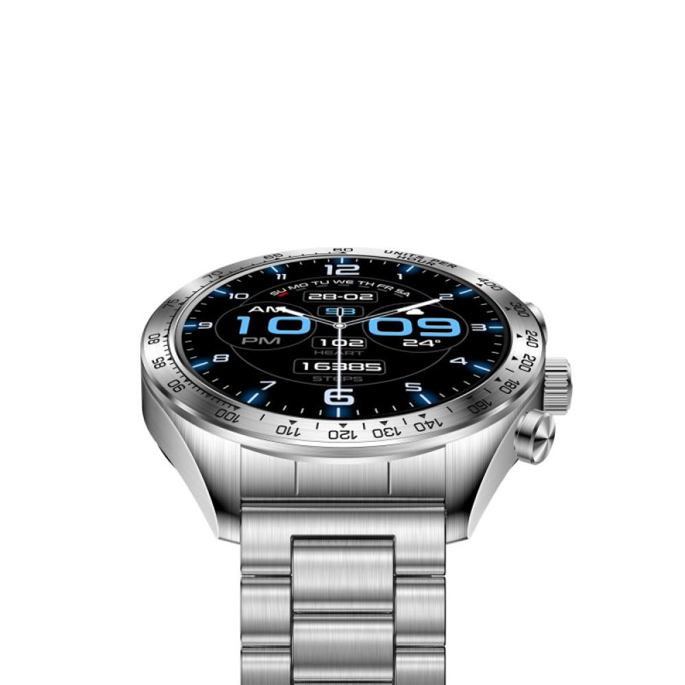 Ksix - Smartwatch Elite, Pantalla AMOLED 1.43", Autonomía 7 días, IP67, Modo deporte y salud, Llamadas, Plateado