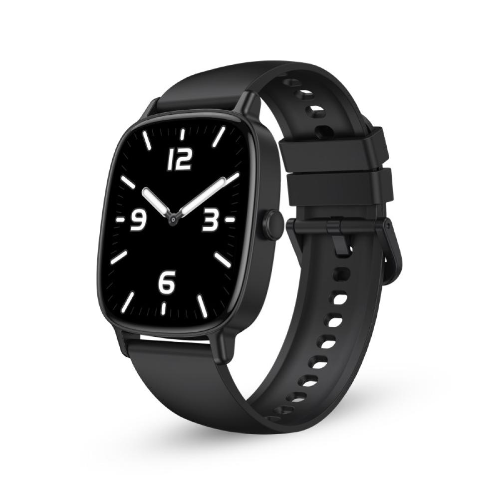 Ksix - Smartwatch Pulse, Pantalla 1.83", Autonomía 7 días, Modo deporte y salud, Llamadas, IP68, Negro