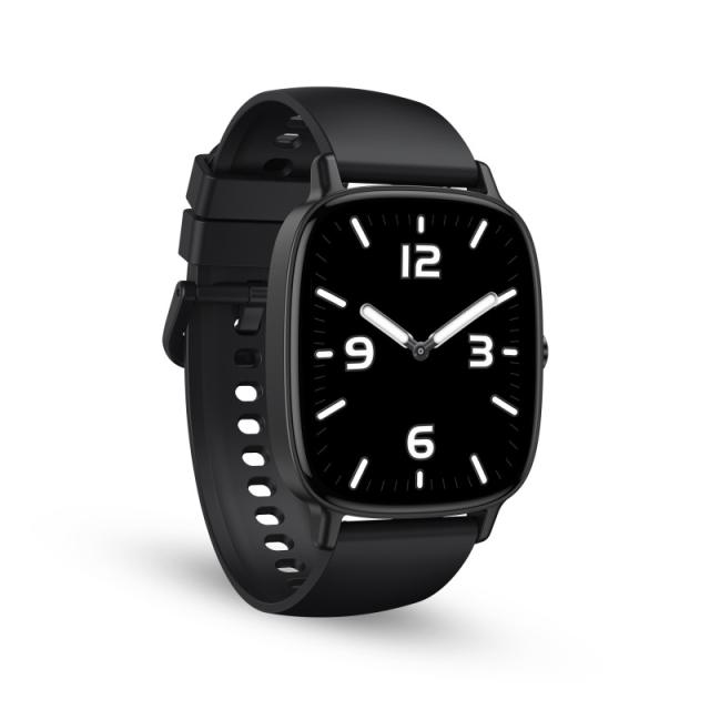 Ksix - Smartwatch Pulse, Pantalla 1.83", Autonomía 7 días, Modo deporte y salud, Llamadas, IP68, Negro