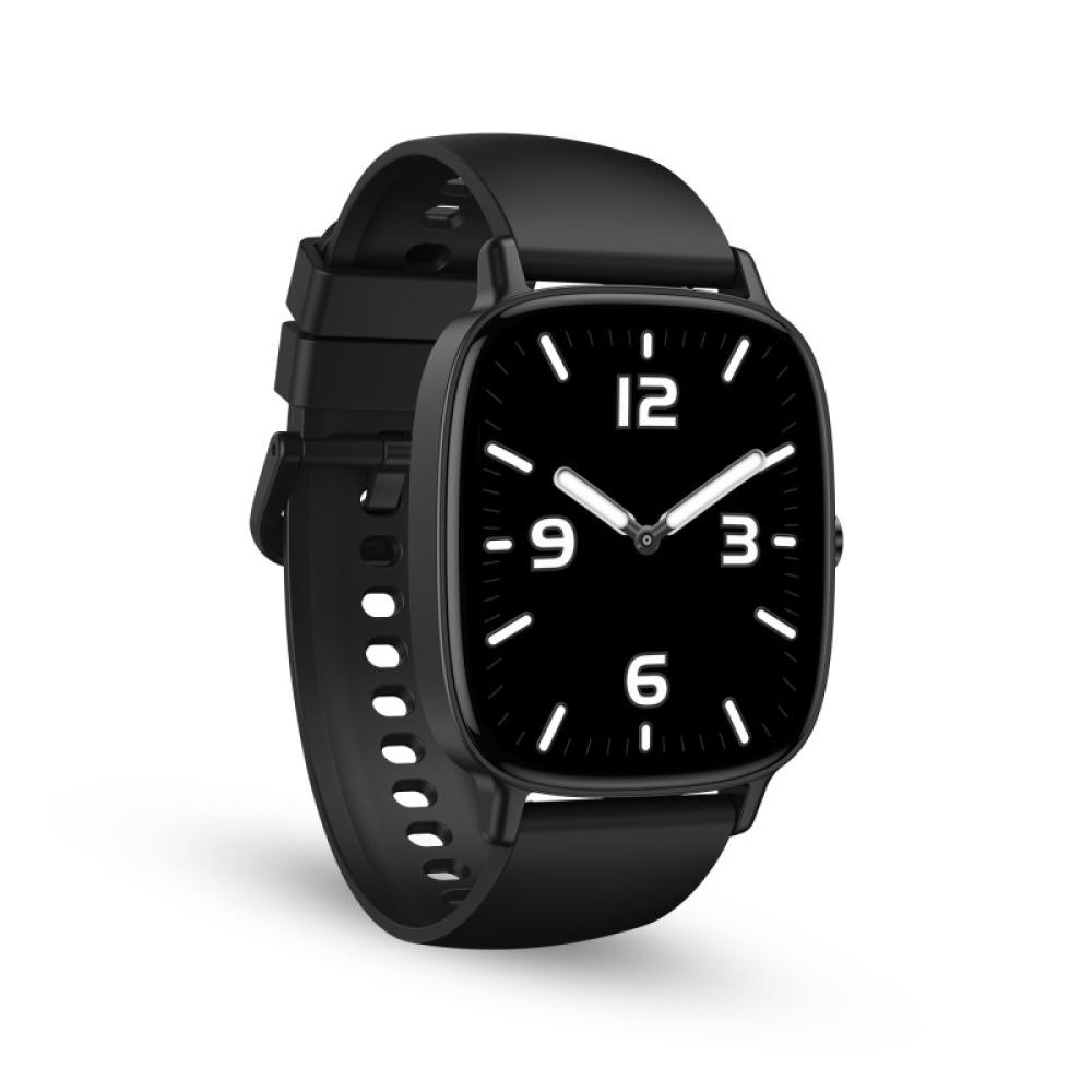 Ksix - Smartwatch Pulse, Pantalla 1.83", Autonomía 7 días, Modo deporte y salud, Llamadas, IP68, Negro
