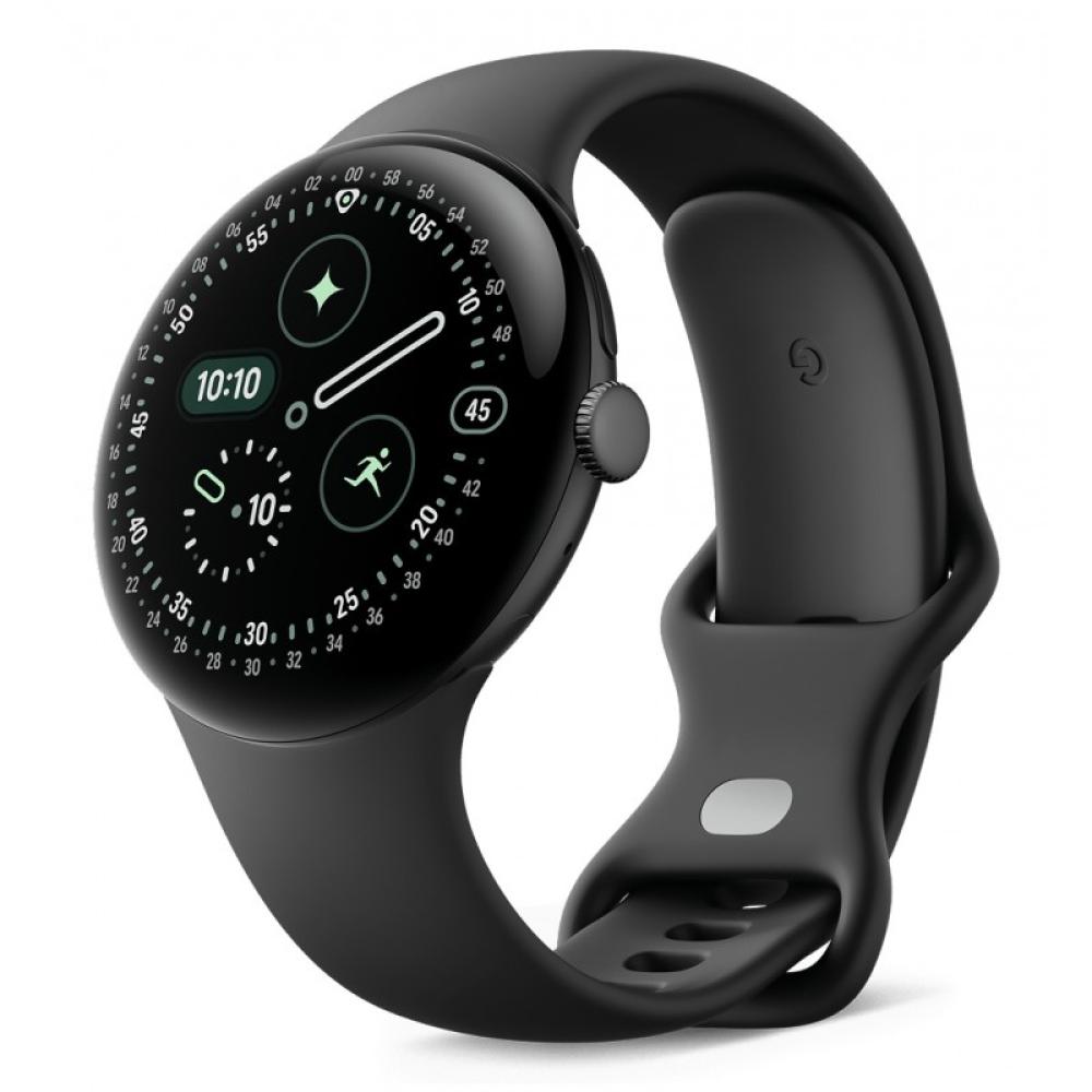 Google - Pixel Watch 4 AMOLED 45 mm Digital Pantalla táctil Negro Wifi GPS (satélite)