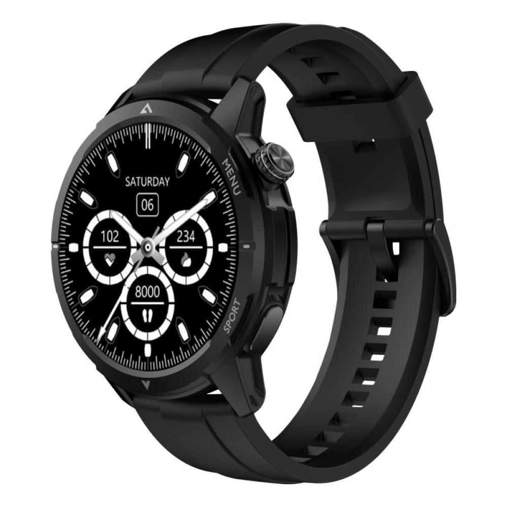 Beafon - 601_EU001B Relojes inteligentes y deportivos 3,63 cm (1.43") AMOLED Digital 466 x 466 Pixeles Negro GPS (satélite)