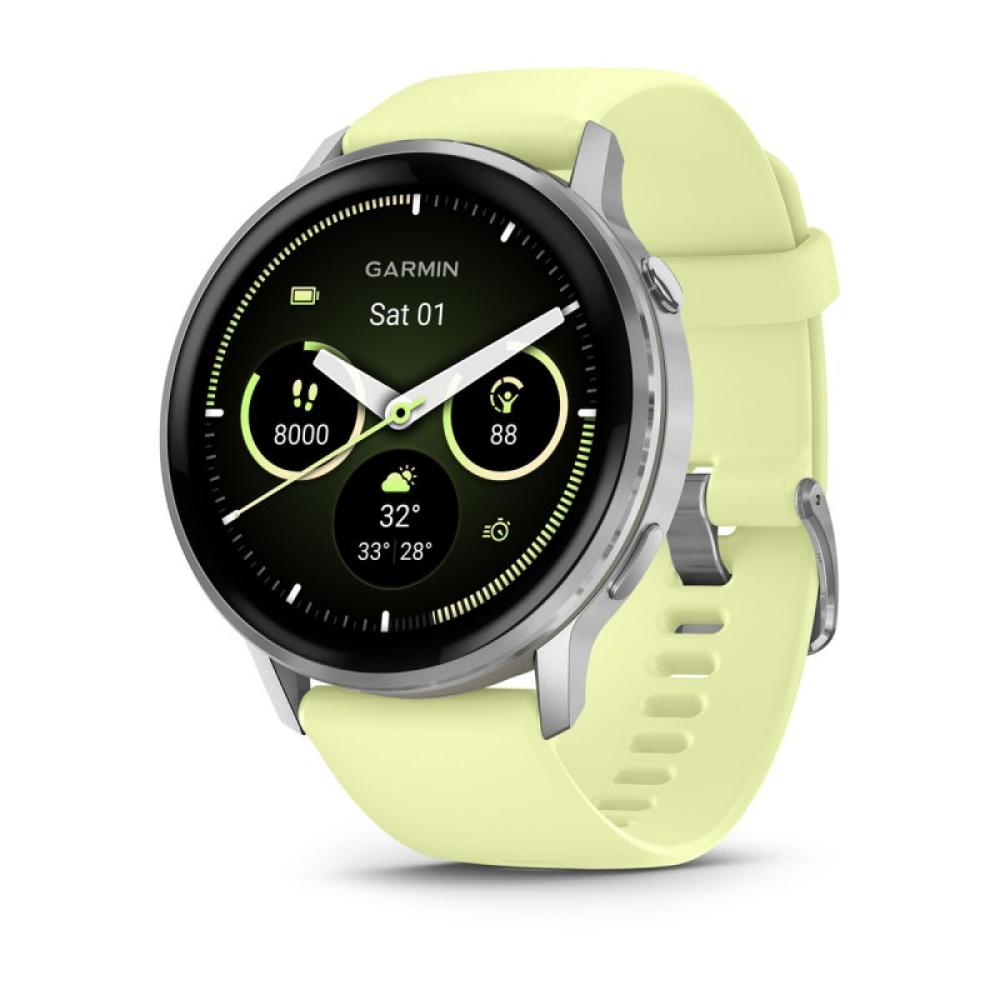 Garmin - Venu 010-03014-02 Relojes inteligentes y deportivos 3,56 cm (1.4") AMOLED 45 mm Digital 454 x 454 Pixeles Pantalla táct
