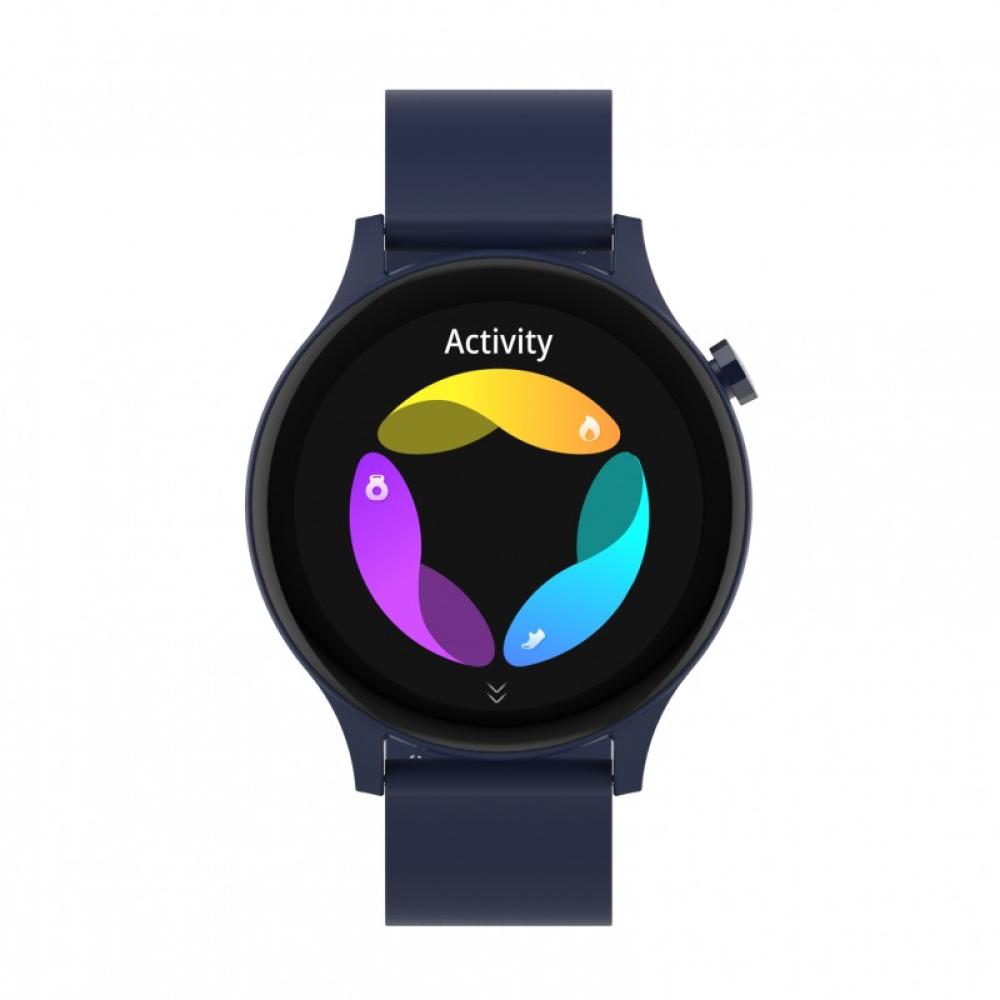 Denver - SWC-338BU 3,51 cm (1.38") TFT 44.6 mm Digital 240 x 240 Pixeles Pantalla táctil Azul