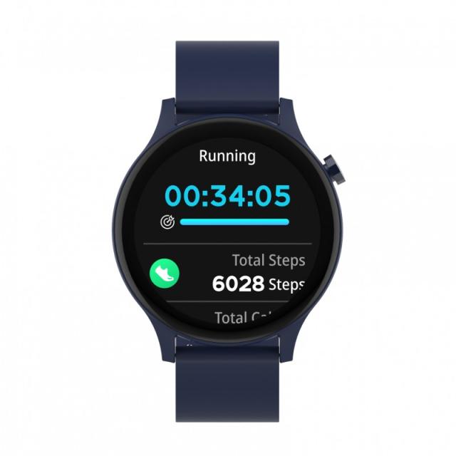 Denver - SWC-338BU 3,51 cm (1.38") TFT 44.6 mm Digital 240 x 240 Pixeles Pantalla táctil Azul