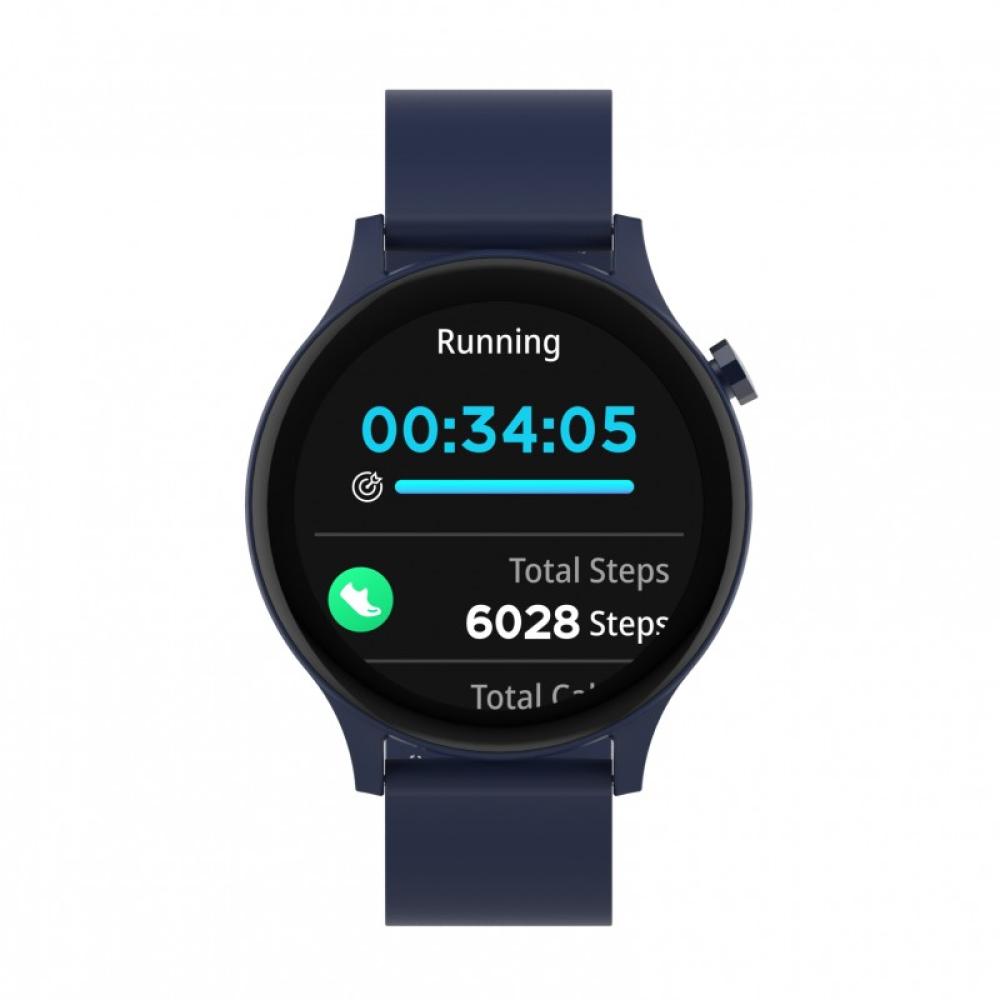 Denver - SWC-338BU 3,51 cm (1.38") TFT 44.6 mm Digital 240 x 240 Pixeles Pantalla táctil Azul