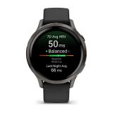 Garmin - Venu 4 3,05 cm (1.2") AMOLED 41 mm Digital 390 x 390 Pixeles Pantalla táctil Negro Wifi GPS (satélite)