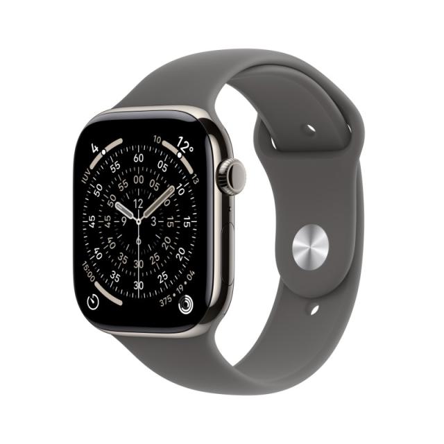 Apple - Watch Series 11 OLED 46 mm Digital 416 x 496 Pixeles Pantalla táctil 5G Titanio Wifi GPS (satélite) - MFCW4QL/A