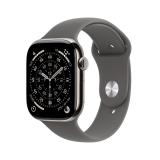 Apple - Watch Series 11 OLED 46 mm Digital 416 x 496 Pixeles Pantalla táctil 5G Titanio Wifi GPS (satélite) - MFCW4QL/A