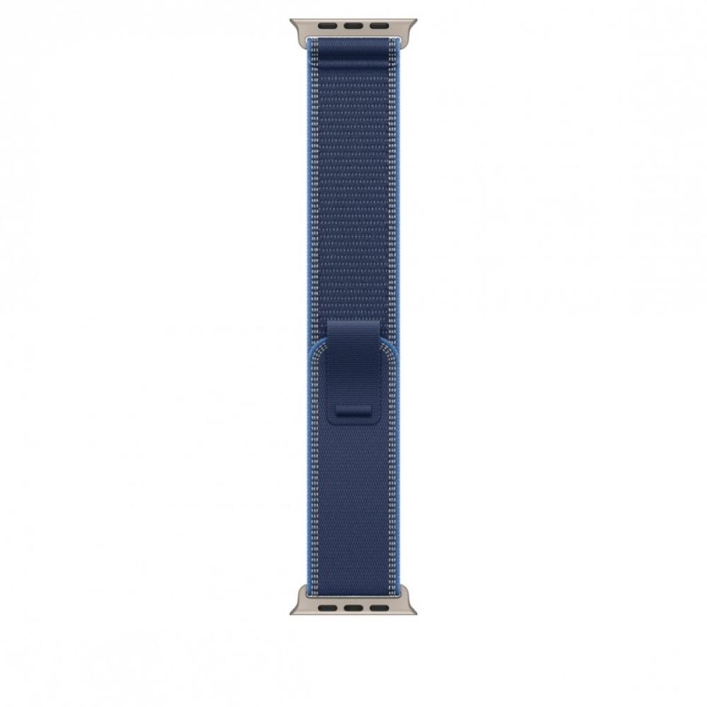 Apple - MFT74ZM/A Accesorios para dispositivos vestibles inteligentes Grupo de rock Azul Titanio, Poliéster, Spandex, Nylon
