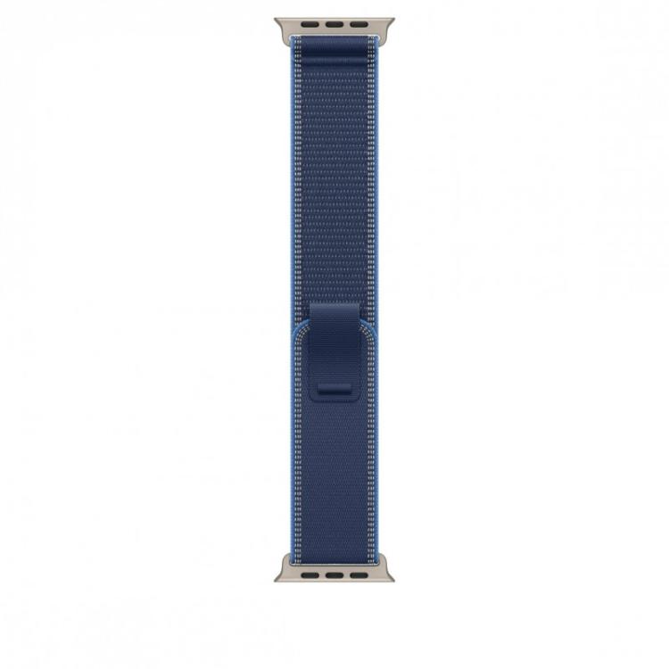 Apple - MFT74ZM/A Accesorios para dispositivos vestibles inteligentes Grupo de rock Azul Titanio, Poliéster, Spandex, Nylon