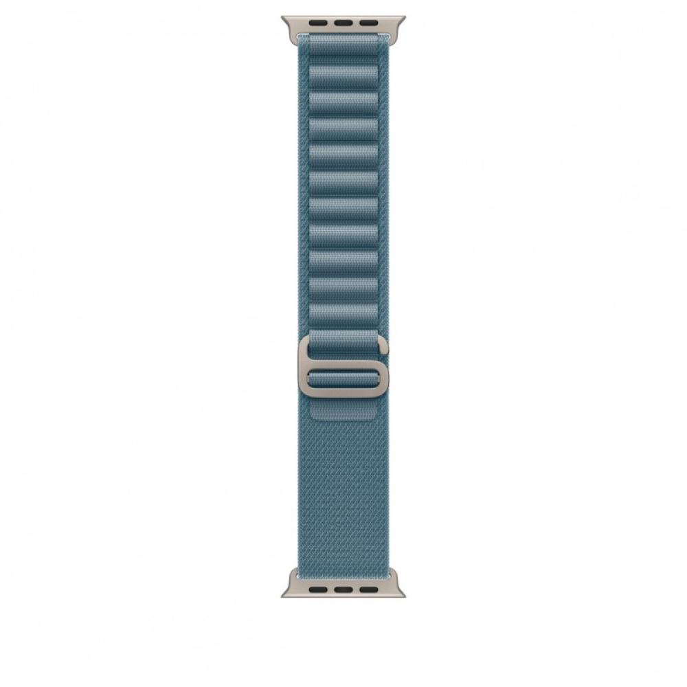 Apple - MFTH4ZM/A Accesorios para dispositivos vestibles inteligentes Grupo de rock Azul Titanio, Poliéster, Spandex