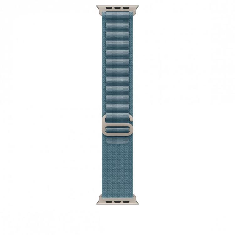 Apple - MFTH4ZM/A Accesorios para dispositivos vestibles inteligentes Grupo de rock Azul Titanio, Poliéster, Spandex